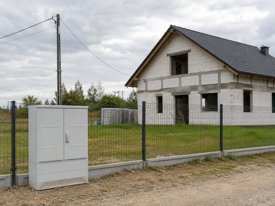 Przygotowanie przyłącza energetycznego na działce budowlanej